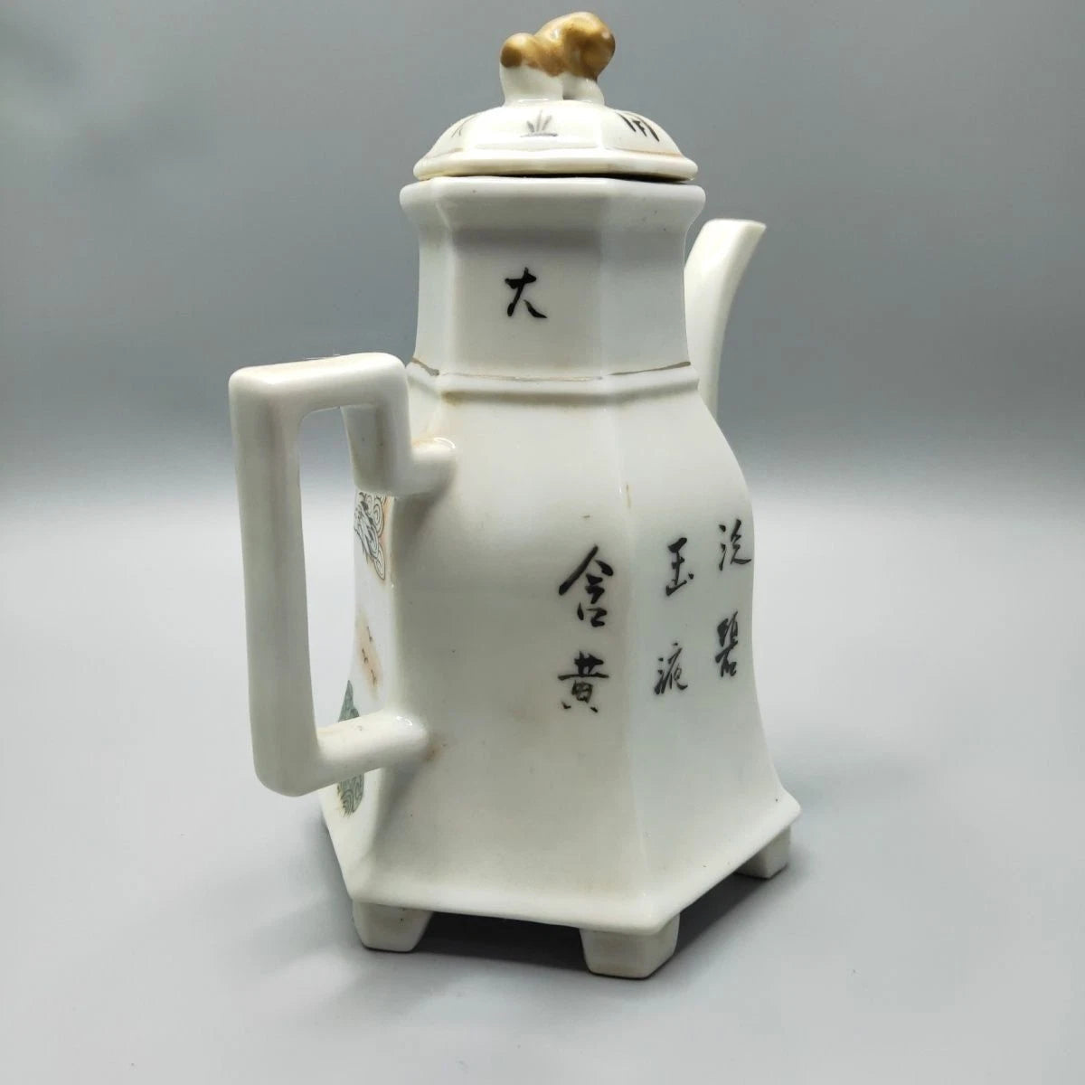 Antique Ming and Qing Anime Kiln Old Porcelain Collection Qing Dynasty Pastel 07FC0E-D4 - KOEEK