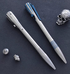 EDC Titanium Alloy Pocket Ballpoint Pen Tactical Working Signature Pen 5-Refills 07FC0E-D4 - KOEEK