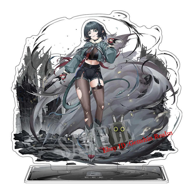 Anime Zenless Zone Zero Jane Doe Deluxe Acrylic Desktop Stand Figure Collection 07FC0E-D4 - KOEEK