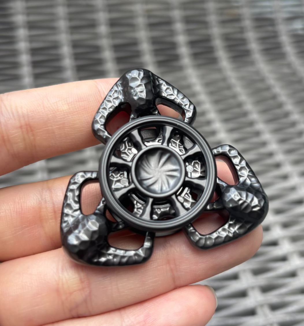 EDC Fidget Spinner Flame Butterfly Hand Spinner Stress Relief Toy Anxiety Toys 07FC0E-D4 - KOEEK