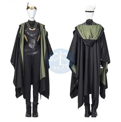 Loki Season 1 Lady Loki Cosplay Costume Outfits Halloween Women's Full Set Shoes 07FC0E-D4 - KOEEK
