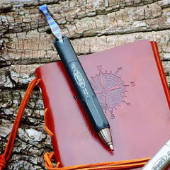 EDC Titanium Pocket Siphon Pen Ball Pen Business Signature Gel Pen Outdool Tool 07FC0E-D4 - KOEEK