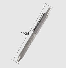 Titanium Pocket Pen Students Ballpoint Pen Portable Signature Pen Outdoor EDC 07FC0E-D4 - KOEEK