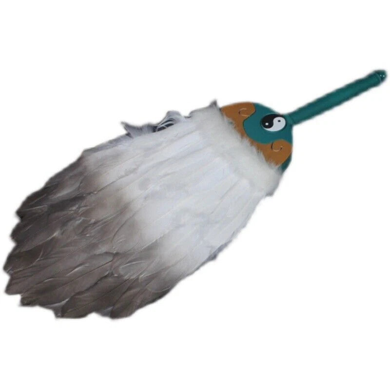 Ya Boy Kongming! Zhuge Kongming Cosplay Feather Fan Hat Accessories Party Props 07FC0E-D4 - KOEEK