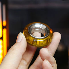 Creative Cheese EDC Fidget Ring Fun PEI & Nylon Ratchet Ring ADHD Fidget Toys 07FC0E-D4 - KOEEK