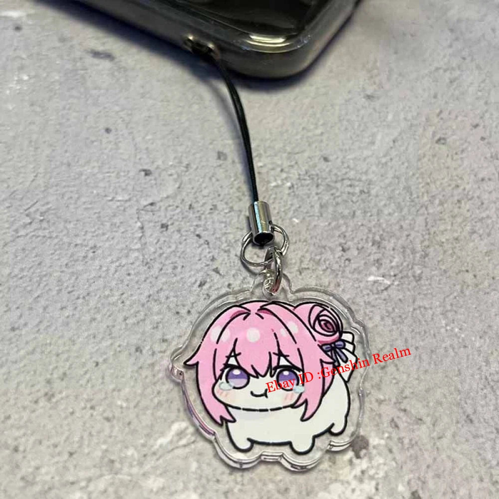 6Pcs/Set NIKKE:The Goddess of Victory Doro Acrylic Phone Decor Backpack Pendant 07FC0E-D4 - KOEEK