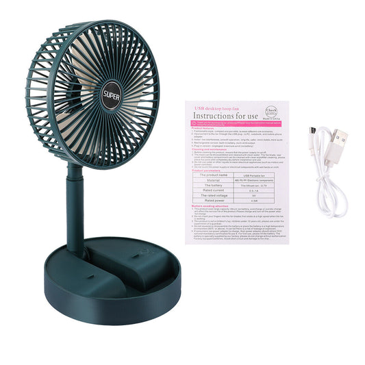 ny air acondicionado frio ventilator portatil USB oppladbar piso med 3 velocidade