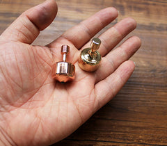 Handmade Solid Brass Precision EDC Toy Spinning Top Professional Ceramic Bead 07FC0E-D4 - KOEEK