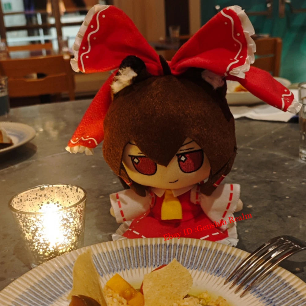 Anime Touhou Project Fumo Series Hakurei Reimu Cat Plush Doll Cartoon Toy Gift 07FC0E-D4 - KOEEK