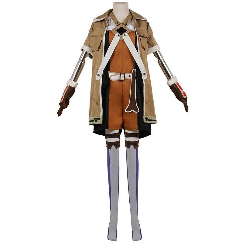 Made in Abyss Riko Coat Pants Shorts Cosplay Costumes Cartoon Unisex Uniform 07FC0E-D4 - KOEEK