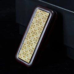 Elegant EDC Fidget Slider Lucky Blood Sandalwood Mechanical Push Haptic Slider 07FC0E-D4 - KOEEK