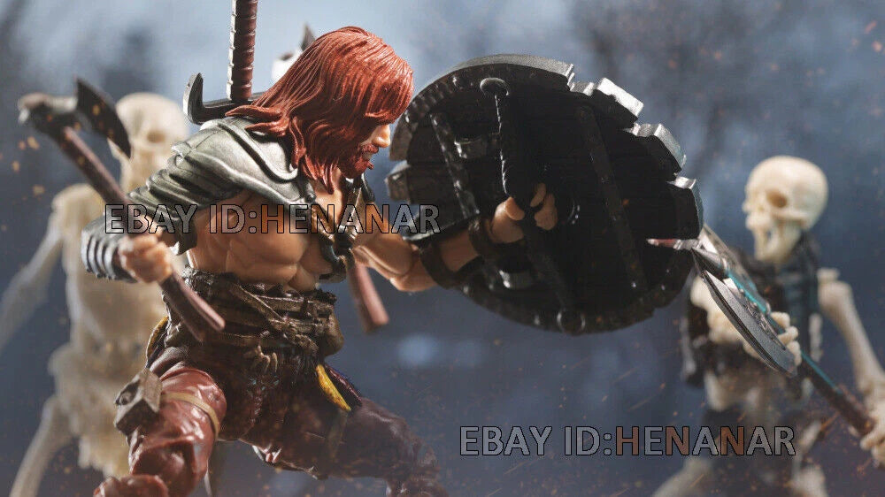 BFS Vitrun Barbarian Adventurer 1/18 Action Figure 3.75in Collectible Model BFS - KOEEK