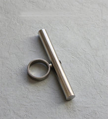 1pcs Stainless Steel Cool Stick EDC Outdoor Tool Pendant Kubaton Tactical Stick 07FC0E-D4 - KOEEK