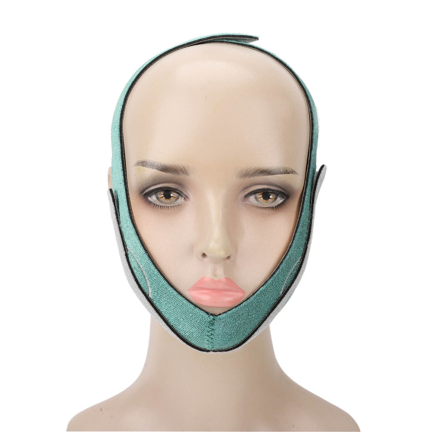 new Bandage V Line Strap Reduce Double Chin Wrinkles Lifting Belt(Green ) HGF koeek - KOEEK