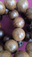 20mm Vietnam Nha Trang Huang Qi Nan Agarwood Bracelet Men Woman Buddha Beads 07FC0E-D4 - KOEEK