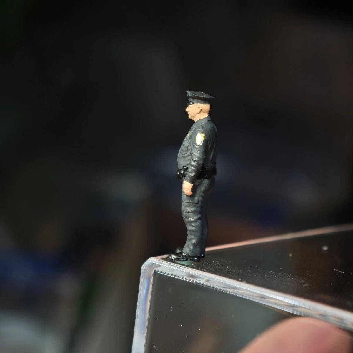 1:64 US Police II Resin Figure painted DIY Hand Paint Static Model 2.8cm 07FC0E-D4 - KOEEK