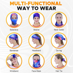 new JOEYOUNG Headwear, Bandana, Neck Gaiter Head Wrap Headband A- Boho JOEYOUNG - KOEEK