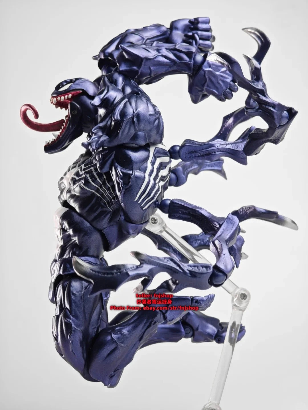 Hot- PC Toys The Amazing Venom Symbiote Blue Ver. 1/12 Action Figure Model PC_TOYS - KOEEK