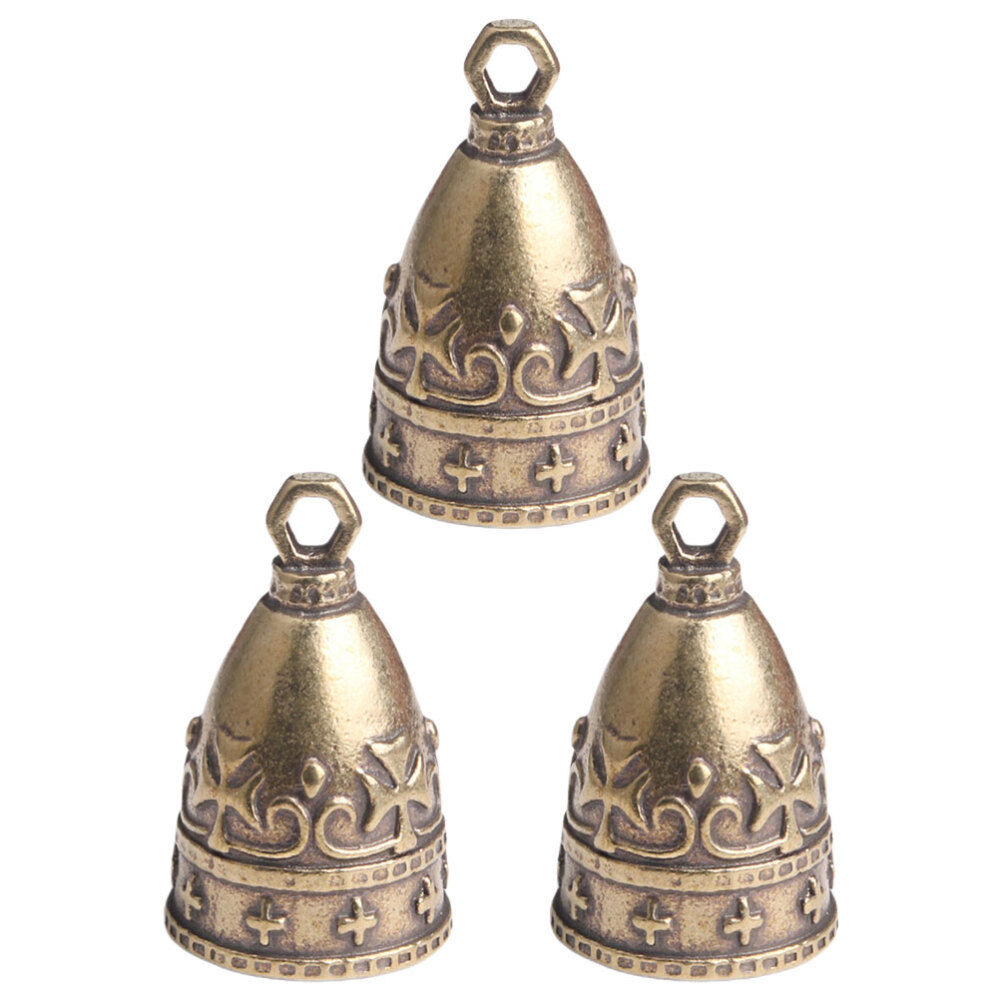 new 3 Pcs for Vintage Brass Wind Chimes Mini koeek - KOEEK