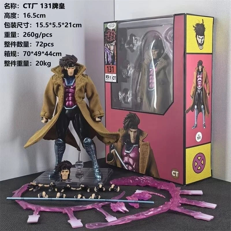 CT Toys MAFEX No.131 X-Men Gambit Comic Ver. Action Figure  Boxed (US STOCK) CT_TOYS - KOEEK