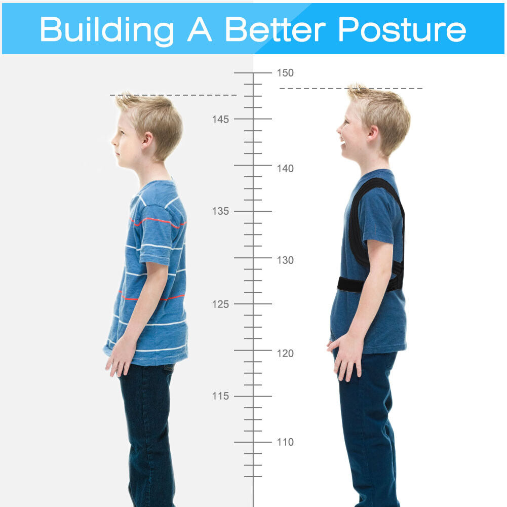 new Posture Corrector For Kids Teenagers Spinal Support Back Posture Brace HGF koeek - KOEEK