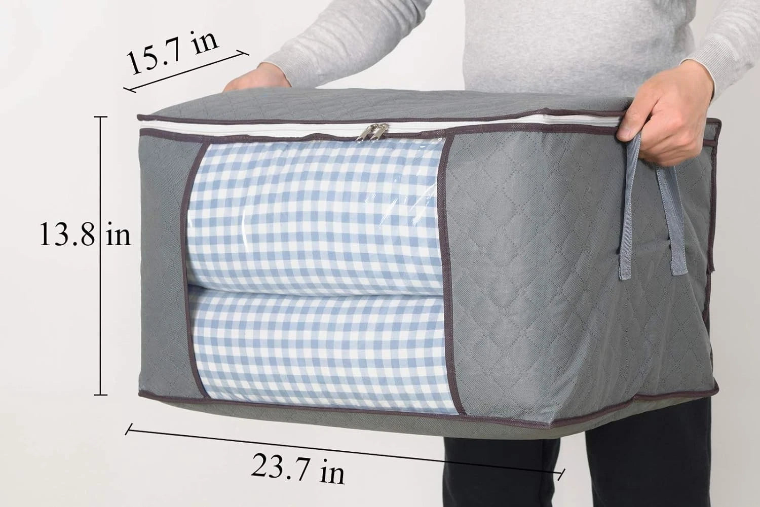3 zippered storage bags, suitable for wardrobes, can be  to store mattresses 07FC0E-D4 - KOEEK