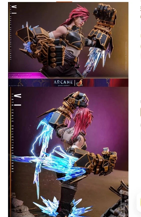 IN STOCK Hot Toys TMS138 1/6 Arcane League of Legends Vi 12" Action Figure Model HOT_TOYS - KOEEK