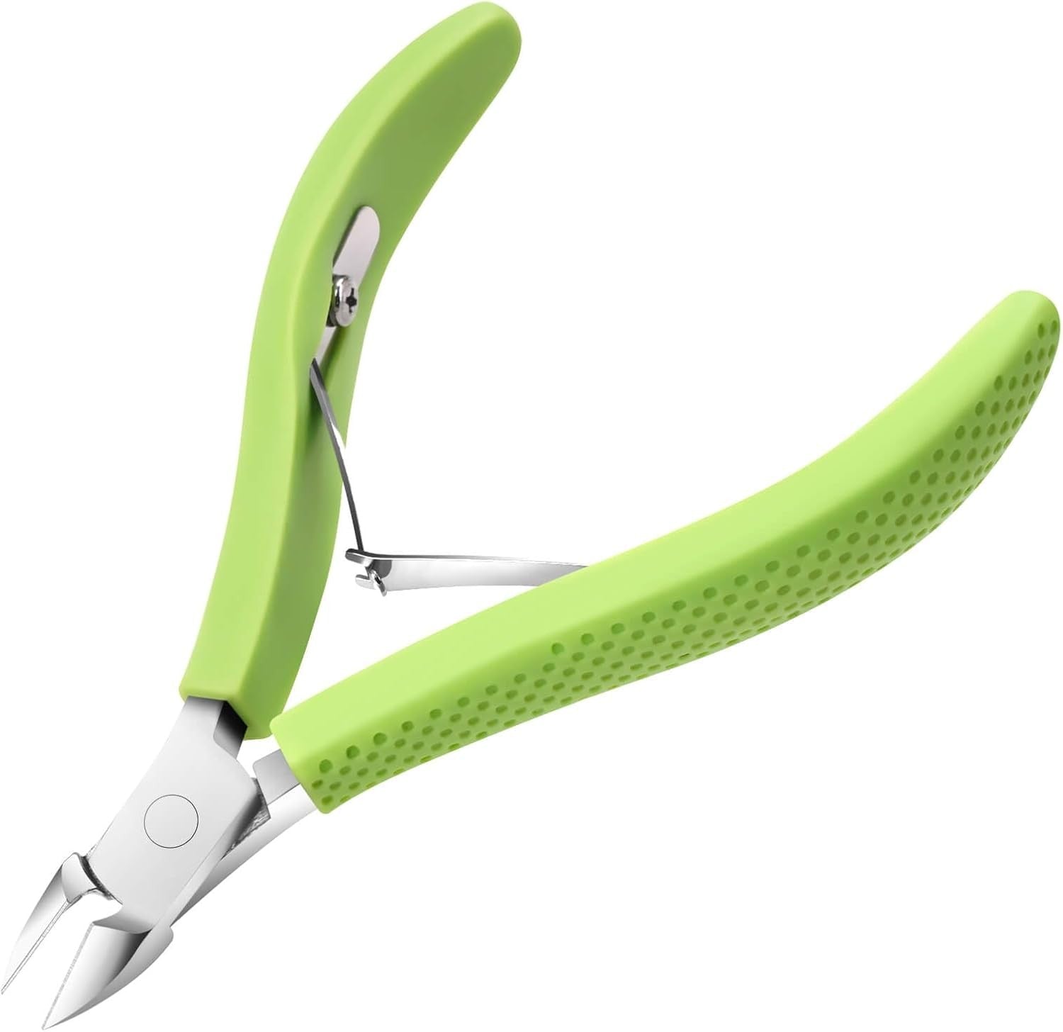 new Cuticle Trimmer, Professional Nail Cutter, Stainless Steel Green 07FC0E-D4 - KOEEK