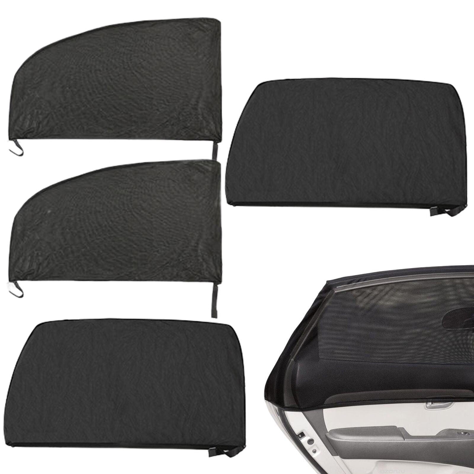 new Car Side Window Sun Shade Curtain Sun Blinds Breathable Screen Shield For SUV koeek - KOEEK