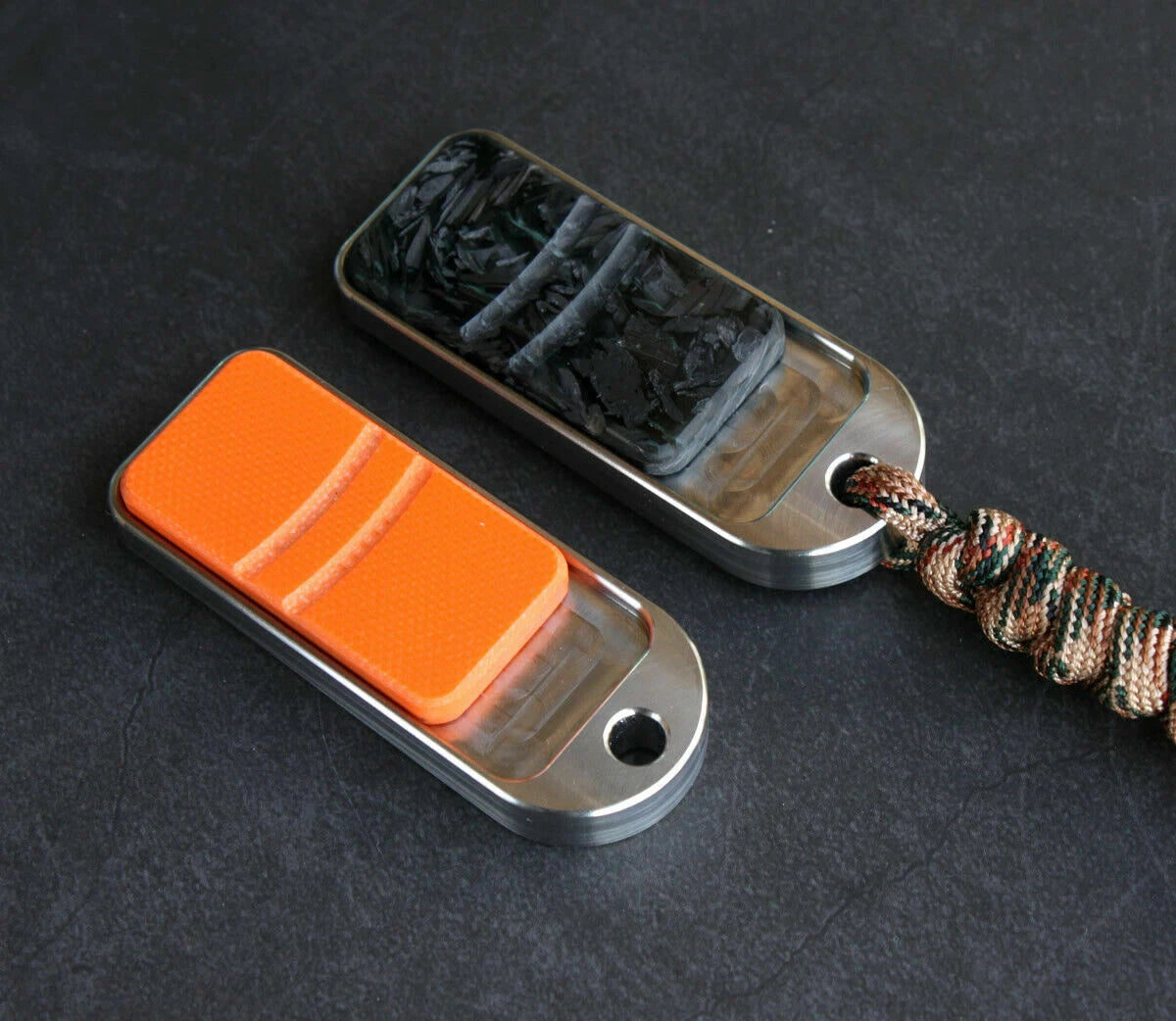 Click Press Coin Mechanical Push Card Pocket EDC Hand Fidget decompression Toys 07FC0E-D4 - KOEEK