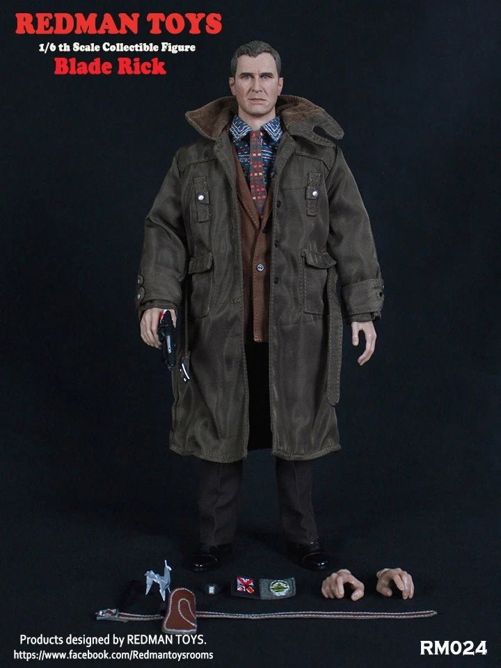 Blade Runner Rick Deckard 12" Action Figure by REDMAN TOYS (RM024) REDMAN_TOYS - KOEEK