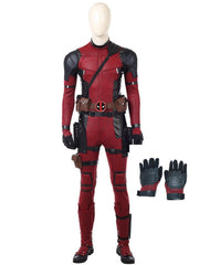 Marvel Deadpool Gloves Unsex Accessories Black Stage Props Cosplay A Pair Gift 07FC0E-D4 - KOEEK