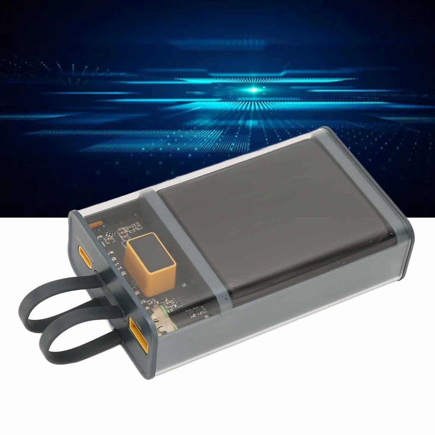 new Power Bank Portable Charger Compact External Battery Pack With LED Display Dual koeek - KOEEK