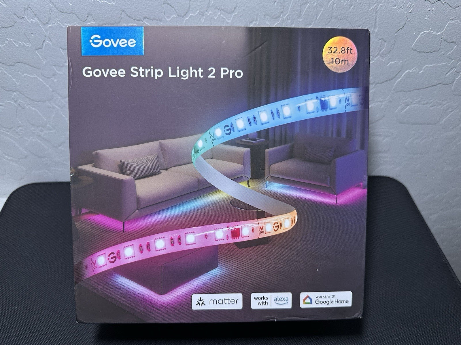 Govee 32.8FT RGBIC Lumin Strip Light 2 Pro (Open Box ) GOVEE - KOEEK