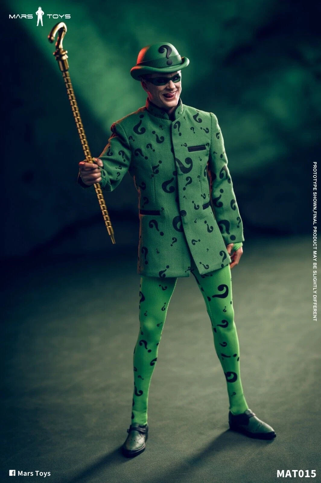 Mars MAT015 1/6 Forever Riddler Carrey 12" Male Action Figure Model Gift Toys 07FC0E-D4 - KOEEK