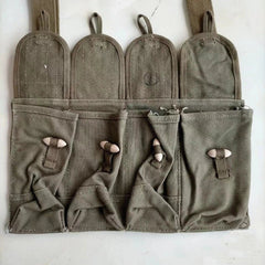 Surplus Vietnam War Chinese Army Military Type 79 Canvas Shoulder Pouch Rare 1pc 07FC0E-D4 - KOEEK