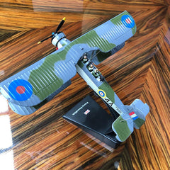 1/72 WWII UK Fairey Swordfish Fighter Aircraft Static Display Alloy Model 07FC0E-D4 - KOEEK