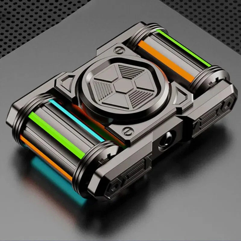 Luminous Tank Roller 101 Fidget Spinner Metal Hand Spinner Adult Fidget EDC Toys 07FC0E-D4 - KOEEK