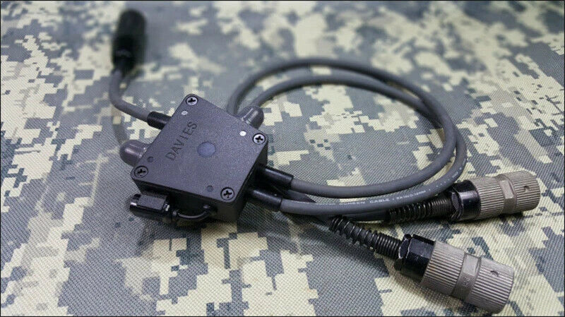 TCA Replica TEA Davies Dual E-PTT For PRC-148 PRC 152 Radio 6-Pin Plug IPX8 07FC0E-D4 - KOEEK