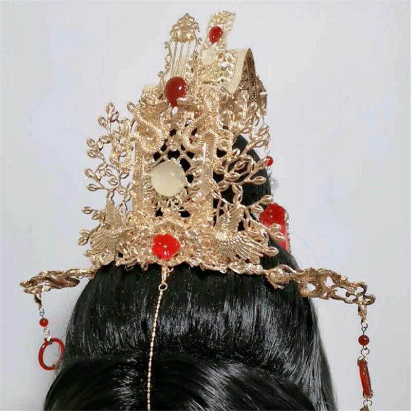 Tian Guan Ci Fu Xie Lian Cosplay Hair Accessories Headdress Hair Crown Stock 07FC0E-D4 - KOEEK