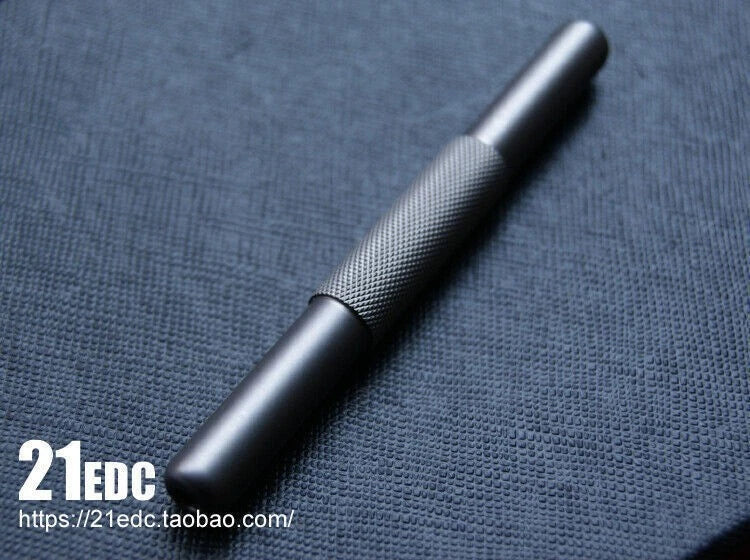 Frosted Titanium Alloy Snuff Tube Snuff Pipe Snuff Straw Snuff Snorkel EDC Tool 07FC0E-D4 - KOEEK