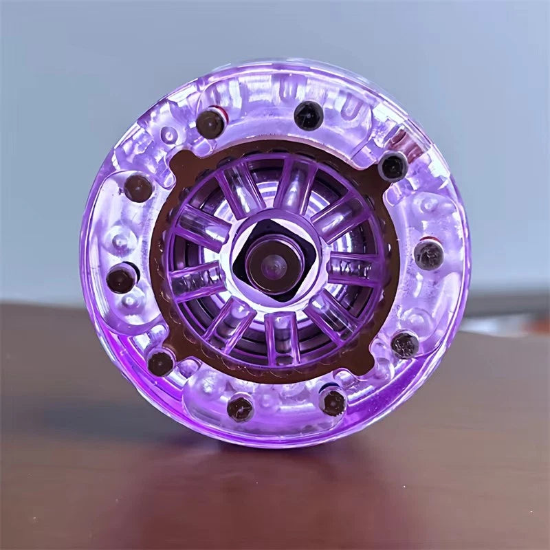 Fun PMMA Mechanical Fidget Toy EDC Fidget Coin Stress Relief Toys Gift 07FC0E-D4 - KOEEK