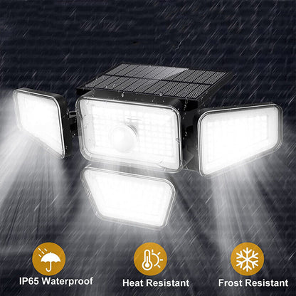 new 270 LED Luz Lamparas Luces Solares Exterior Para Patio Con Sensor De Movimiento