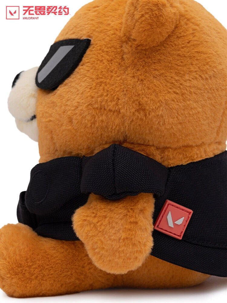 Official VALORANT Tactical Bear Plush Doll Stuffed Toy Game Fan Collection Gift 07FC0E-D4 - KOEEK