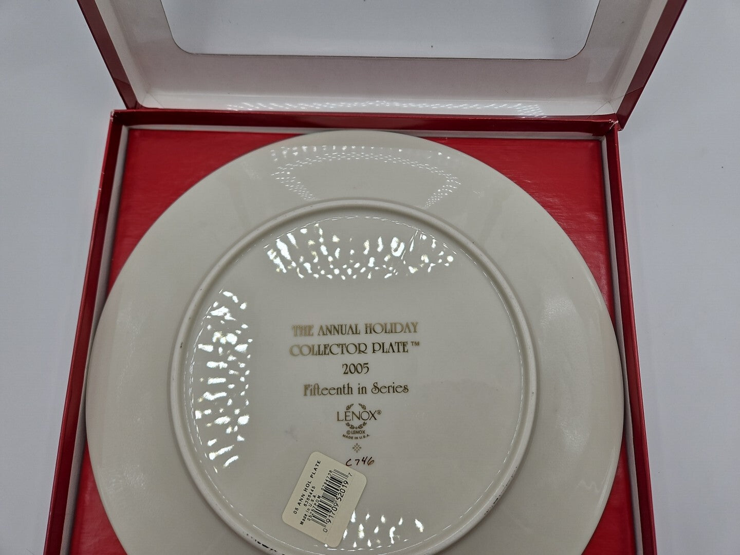 Lenox 2005 Annual Holiday Collector Plate Fifteenth Series Christmas Decor LENOX - KOEEK