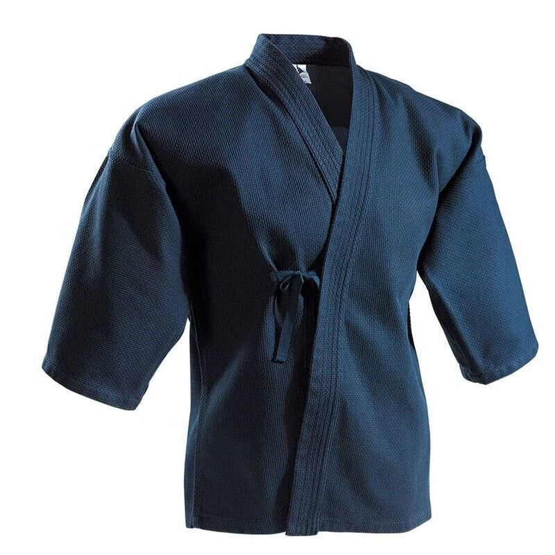Kendo Iaido Aikido Hapkido Hakama Martial Arts Uniform Kimono Dobok Top Pants 07FC0E-D4 - KOEEK