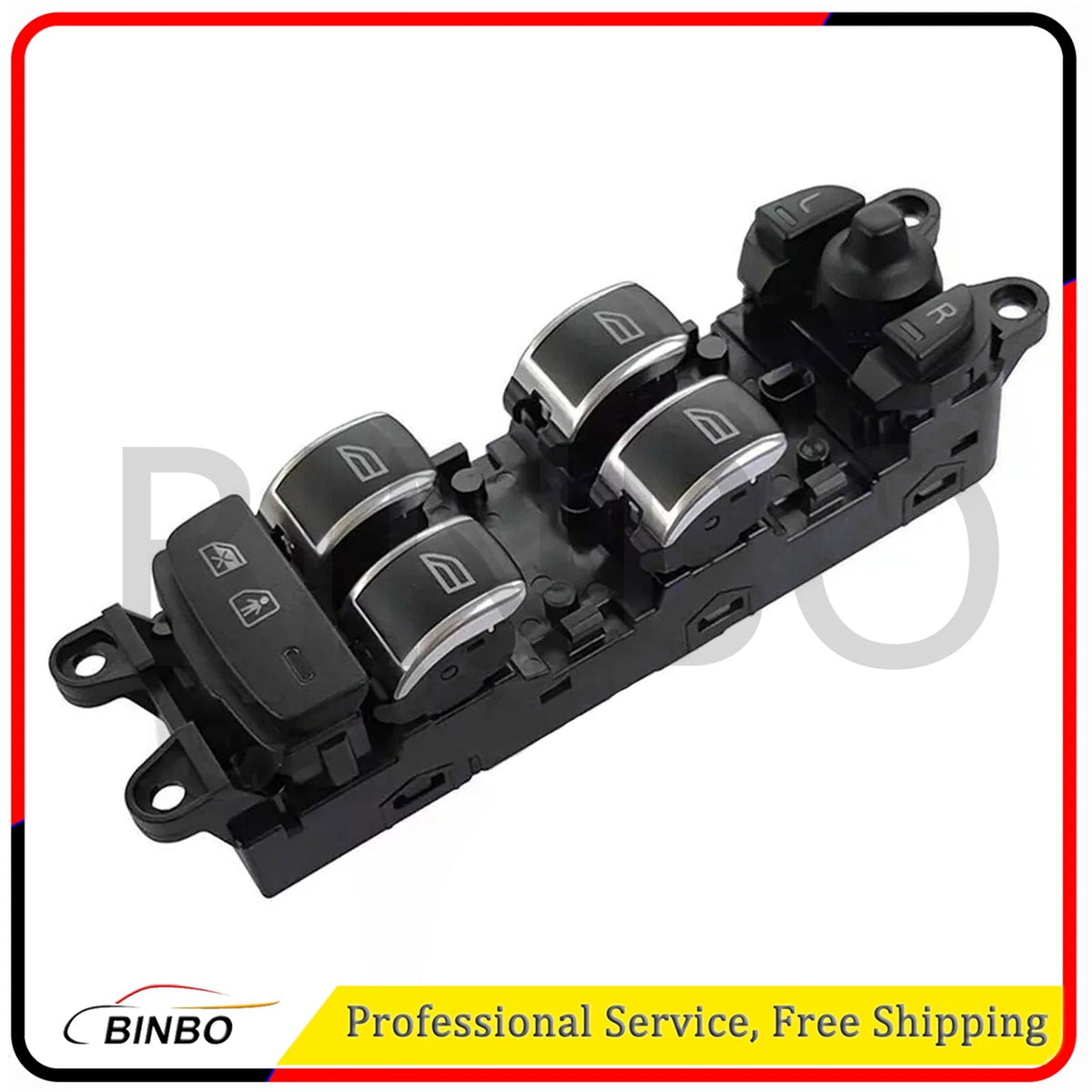 Front Left Driver Side Master Window Switch Fit for Volvo S60 XC60 31415675 07FC0E-D4 - KOEEK