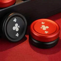 Poker Style Haptic Coins Metal Fidget Clicker EDC Adult Fidget Toy Gift 07FC0E-D4 - KOEEK
