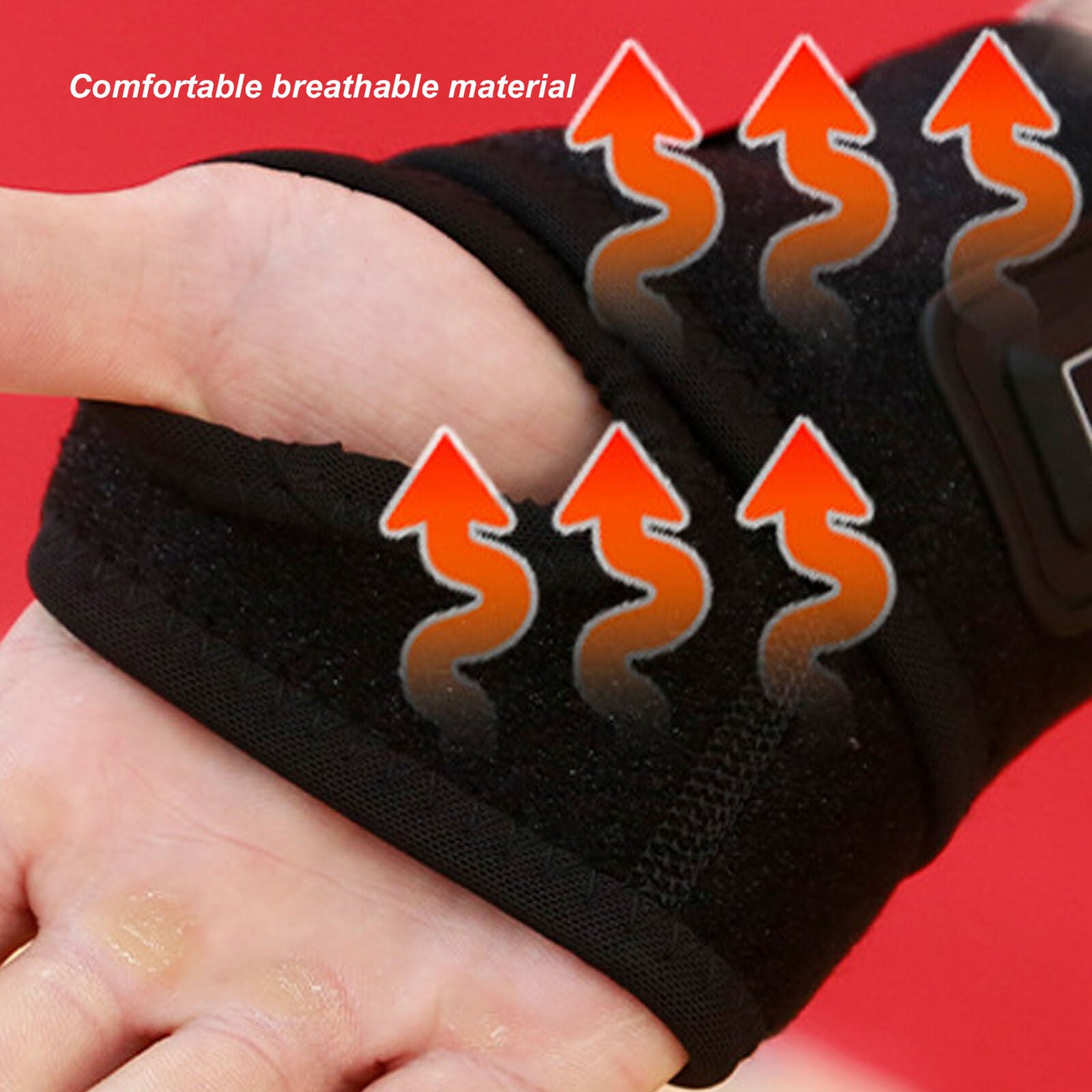 new Wrist Heated Brace Pain Relief Improve Blood CirculationB Electric Heat HGF koeek - KOEEK