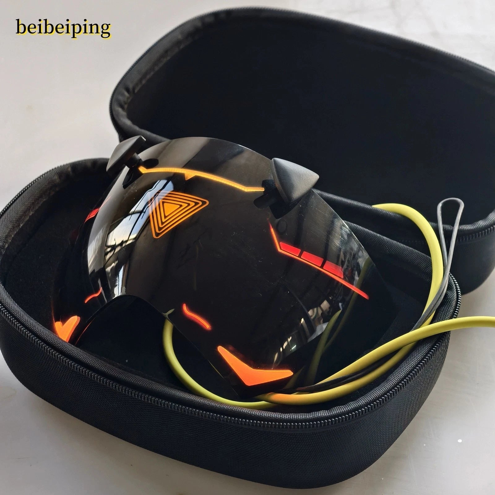 Zenless Zone Zero Trigger Half Face Mask Eyeshade W/led Face Shield Cosplay Prop 07FC0E-D4 - KOEEK